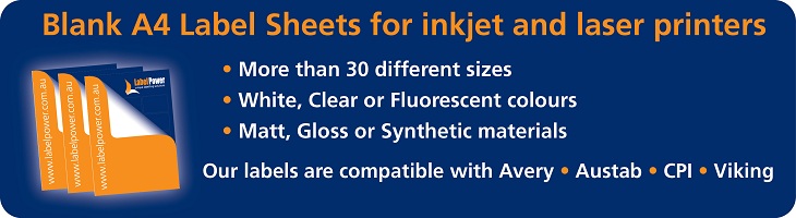 Blank A4 Laser Labels
