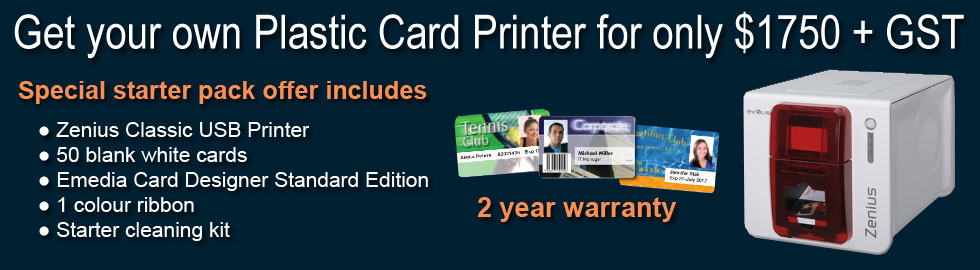 Zenius Plastic Card Printer
