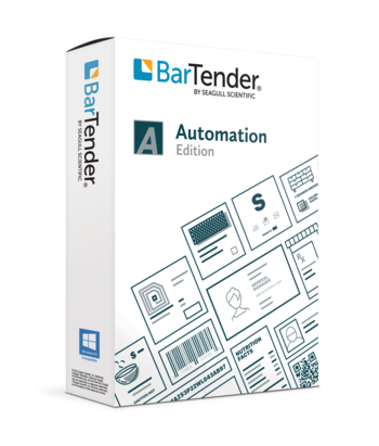BarTender Automation: Application License + 2 Printers (includes 3 Years of Standard Maintenance & Support)