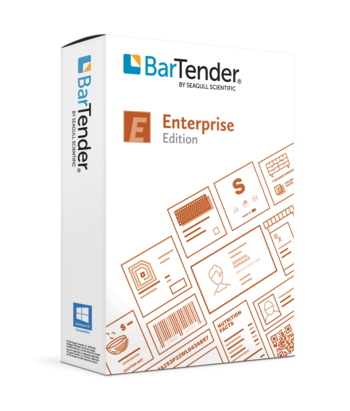BarTender Enterprise: Application License + 5 Printers  (includes 1 Year of Standard Maintenance & Support)