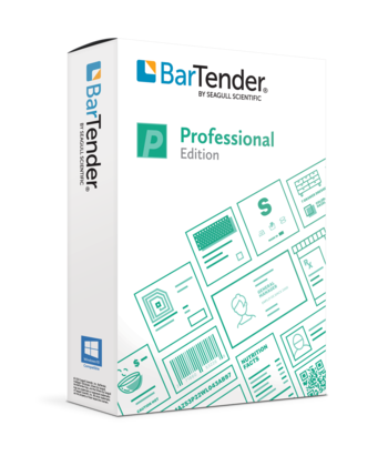 BarTender Professional: Application License + 2 Printers (includes 1 Year of Standard Maintenance & Support)