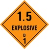 Explosive 1.5 - Dangerous goods labels