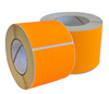Fluorescent Orange Permanent Labels 77 x 48mm