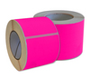 Fluorescent Pink Permanent Labels 100 x 100mm