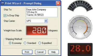 Scale in  prompt dialog