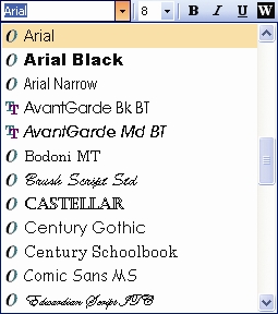 Font Preview