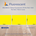 99mm x 148mm Fluorescent Labels