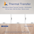 100mm x 150mm Thermal Transfer Labels