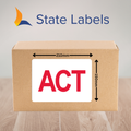 State Label (465/Roll) 150x210mm - ACT