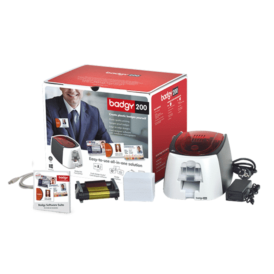 Evolis Badgy 200 Starter Package