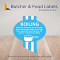 Boiling Labels