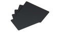 PVC Blank Matt Black - (Food Grade) - 500/Pack