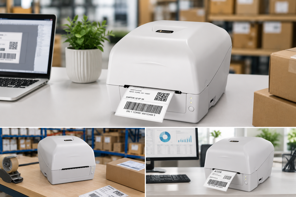 Argox CP-2140EX 4-Inch Desktop Label Printer – Direct Thermal & Thermal Transfer