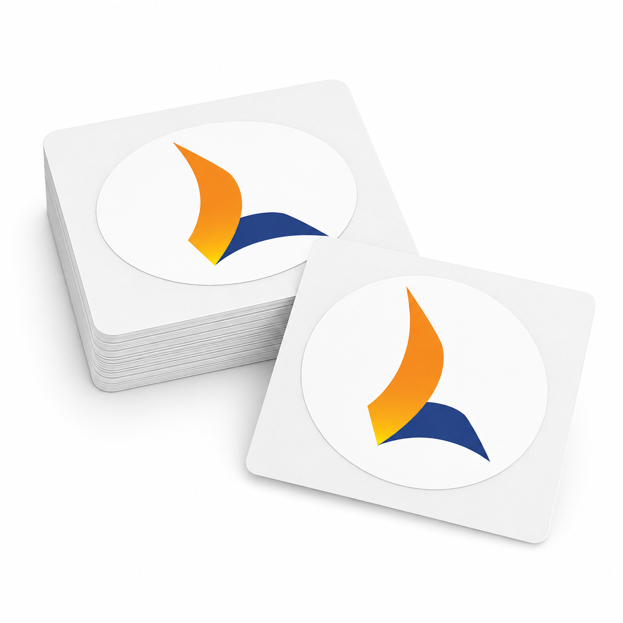 Circle Kiss-Cut Stickers