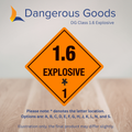 DG Class 1.6 Explosive