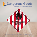 DG Class 4.1 Flammable Solid