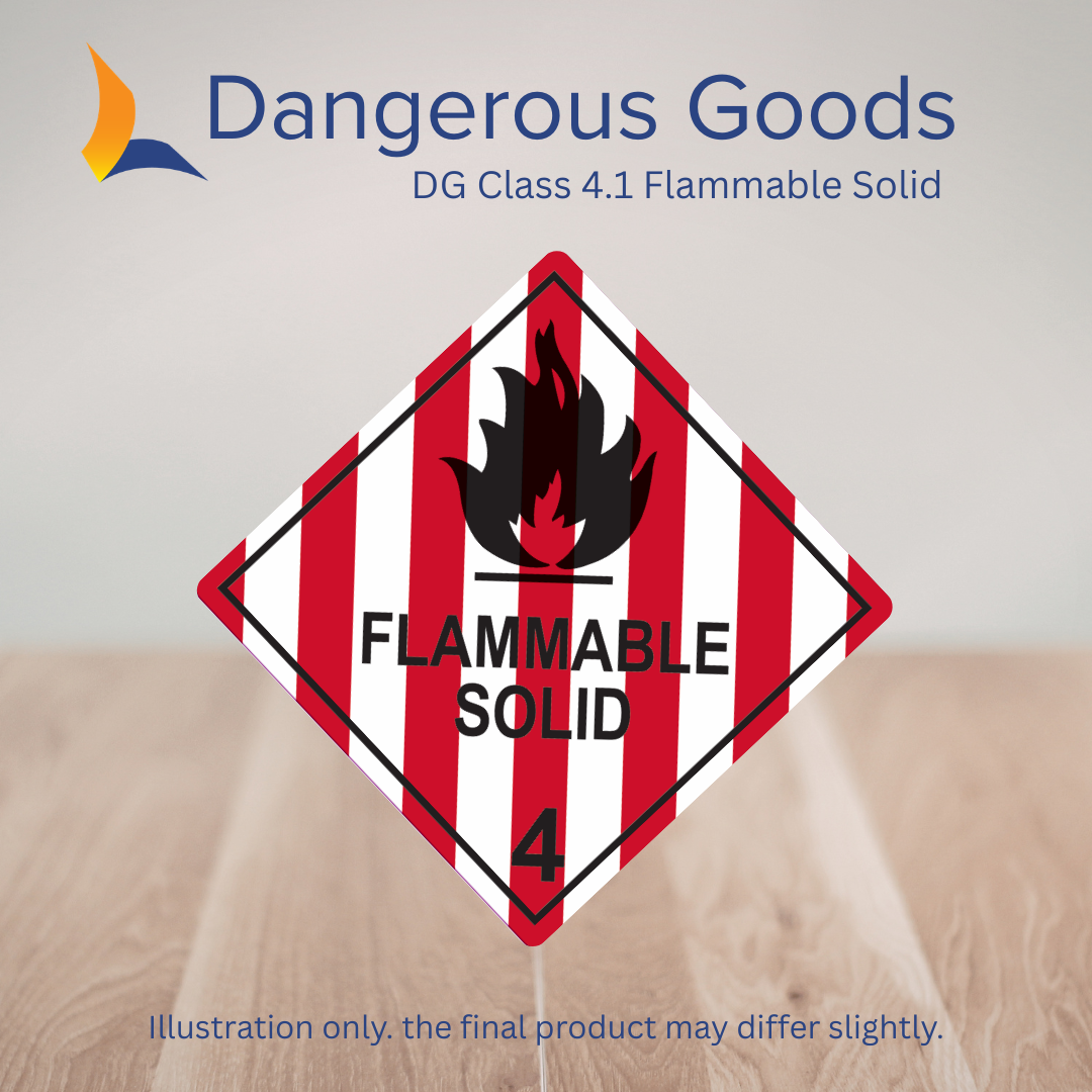 DG Class 4.1 Flammable Solid