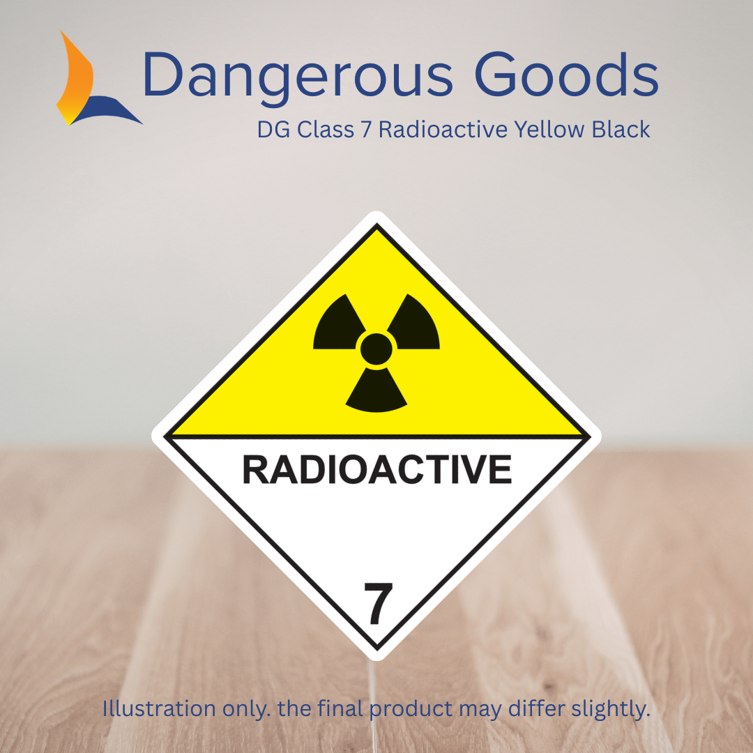 DG Class 7 Radioactive Yellow Black