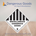 DG Class 9 Miscellaneous Dangerous Goods