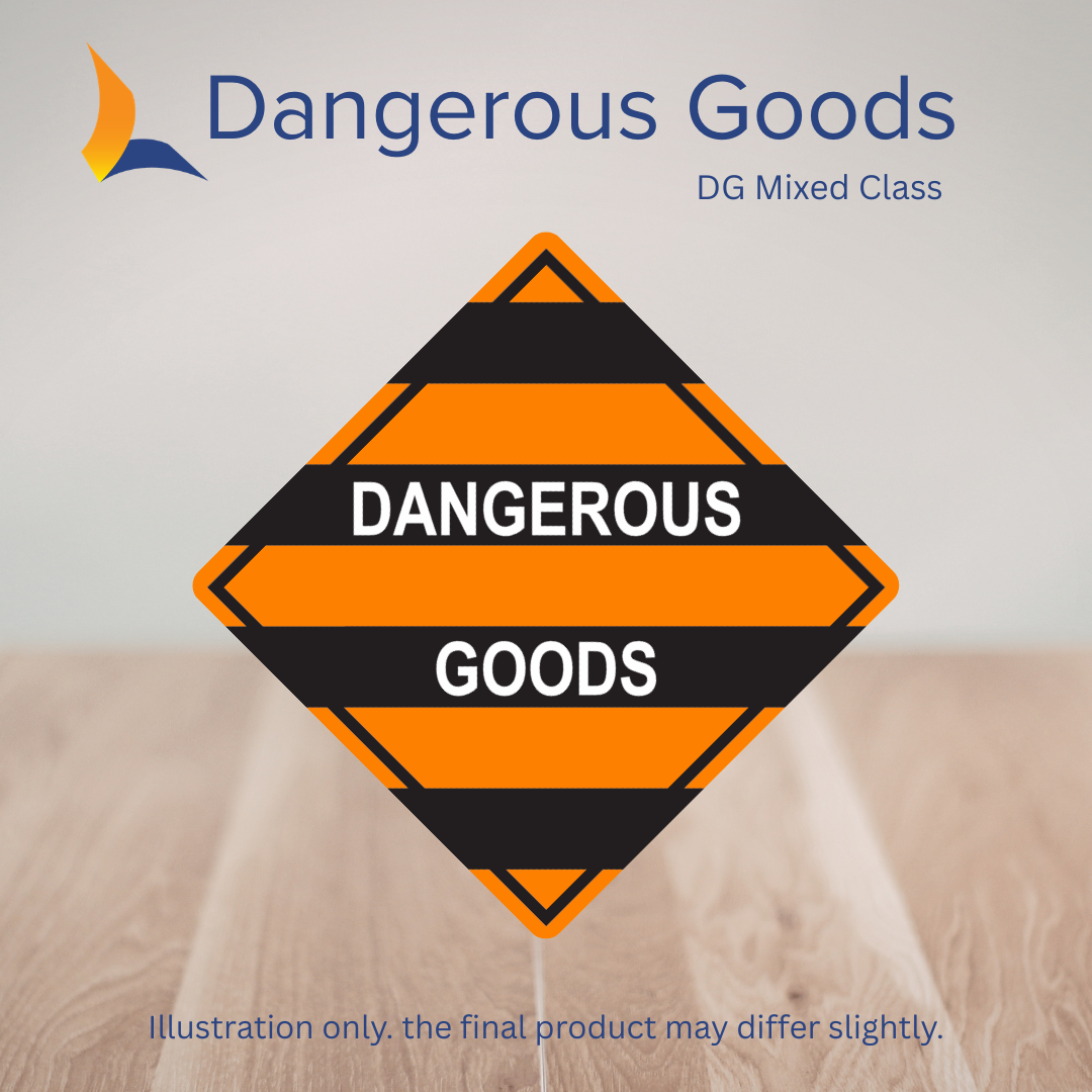 Mixed Class Dangerous Goods Labels | Label Power – Label Power Pty Ltd