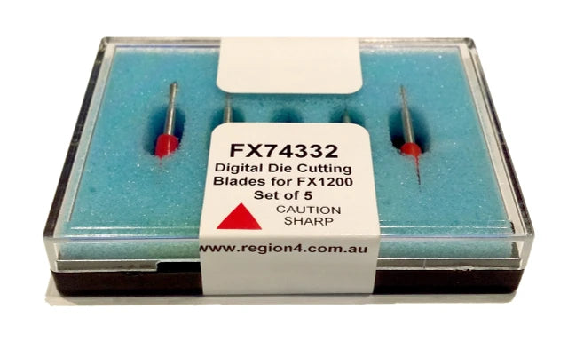 Primera FX1200/LX610 Digital Die Cut Blades 5 Pack