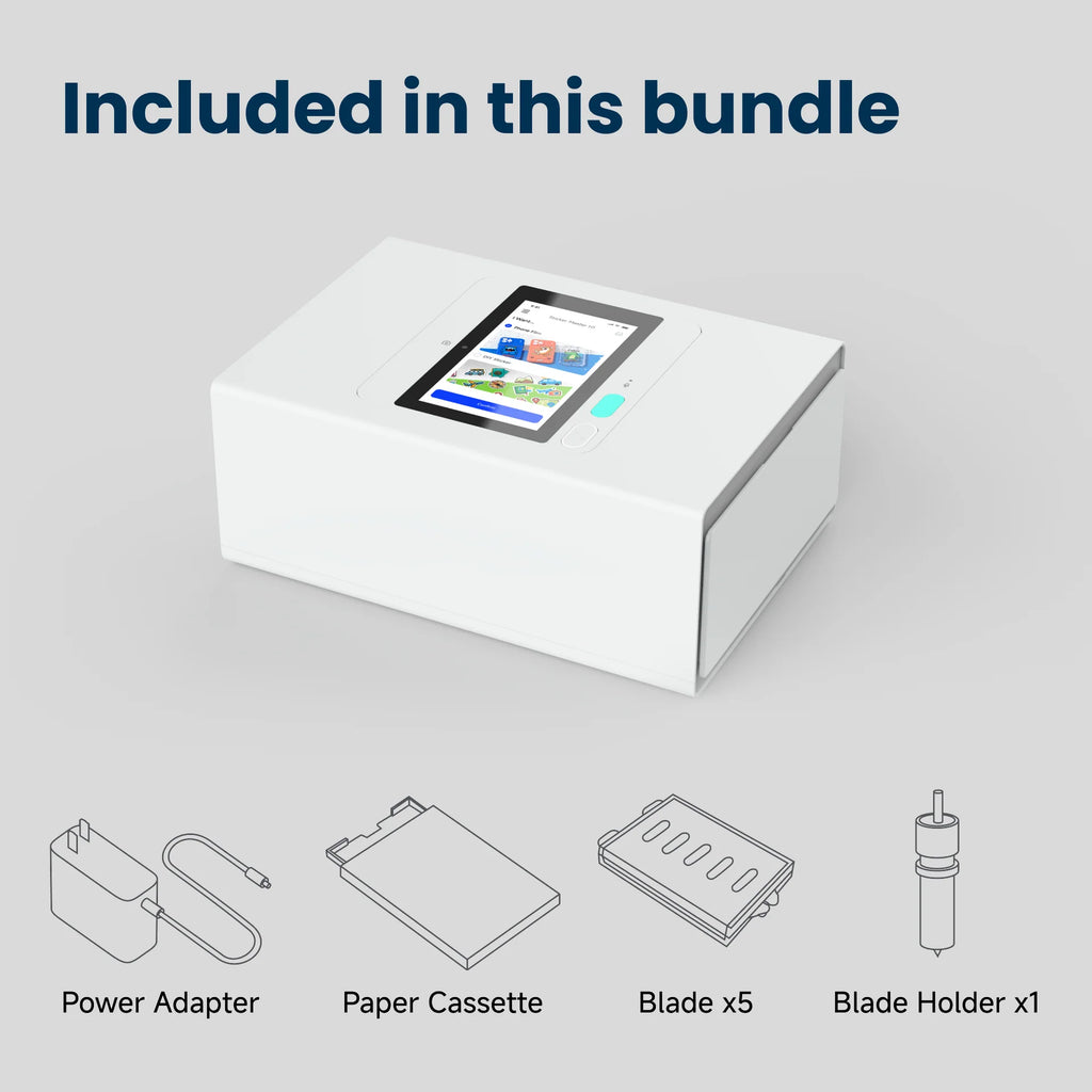 Gegekoko DHP710 Sticker Master H1 All-in-One Sticker Printer & Cutter