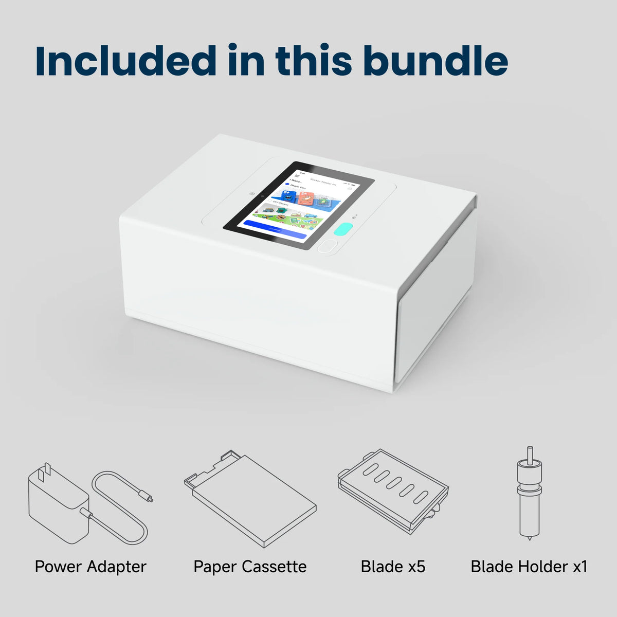 Gegekoko DHP710 Sticker Master H1 All-in-One Sticker Printer & Cutter