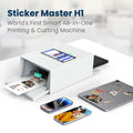 Gegekoko DHP710 Sticker Master H1 All-in-One Sticker Printer & Cutter