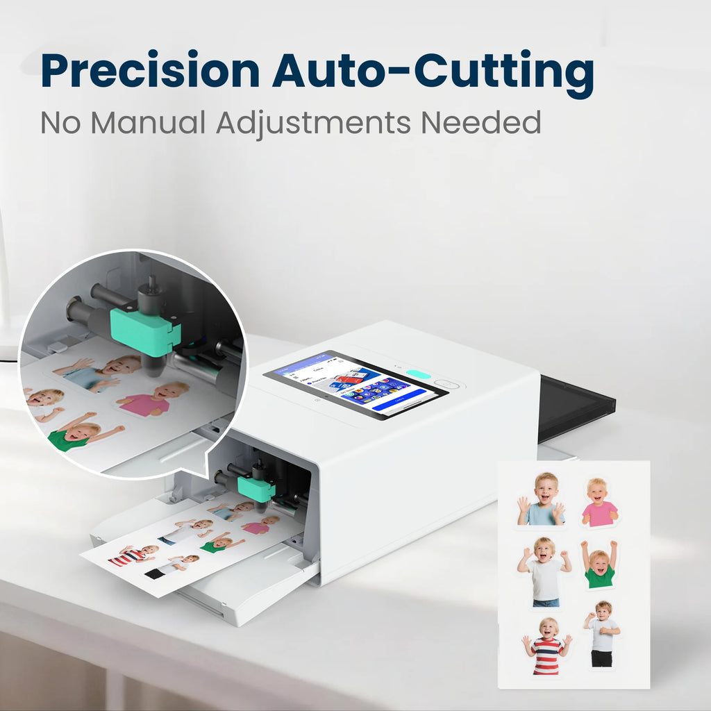 Gegekoko DHP710 Sticker Master H1 All-in-One Sticker Printer & Cutter