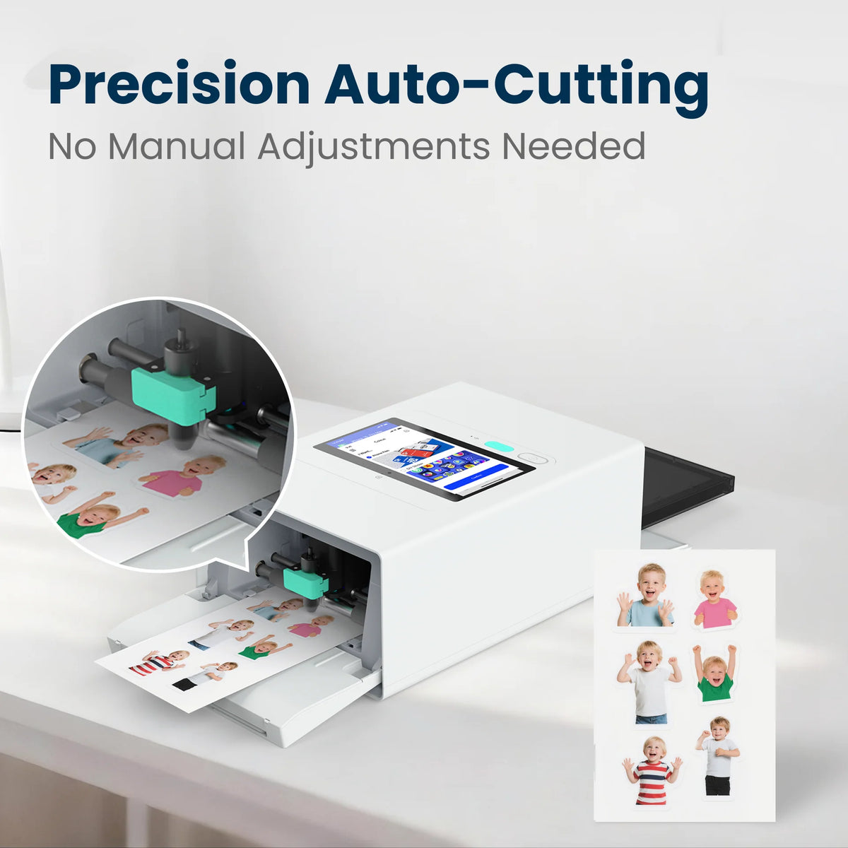 Gegekoko DHP710 Sticker Master H1 All-in-One Sticker Printer & Cutter