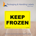 150mm x 100mm Keep Frozen Labels – 500 Per Roll (Multiple Colours)
