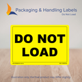 150mm x 100mm Do Not Load Labels – 500 Per Roll (Multiple Colours)