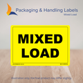 150mm x 100mm Mixed Load Labels – 500 Per Roll (Multiple Colours)
