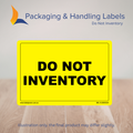 150mm x 100mm Do Not Inventory Labels – 500 Per Roll (Multiple Colours)
