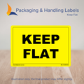 150mm x 100mm Keep Flat Labels – 500 Per Roll (Multiple Colours)