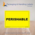 150mm x 100mm Perishable Labels – 500 Per Roll (Multiple Colours)