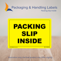 150mm x 100mm Packing Slip Inside Labels – 500 Per Roll (Multiple Colours)