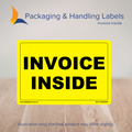 150mm x 100mm Invoice Inside Labels – 500 Per Roll (Multiple Colours)