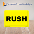 150mm x 100mm Rush Labels – 500 Per Roll (Multiple Colours)