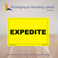 150mm x 100mm Expedite Labels – 500 Per Roll (Multiple Colours)