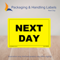 150mm x 100mm Next Day Labels – 500 Per Roll (Multiple Colours)