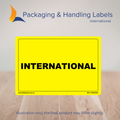 150mm x 100mm International Labels – 500 Per Roll (Multiple Colours)