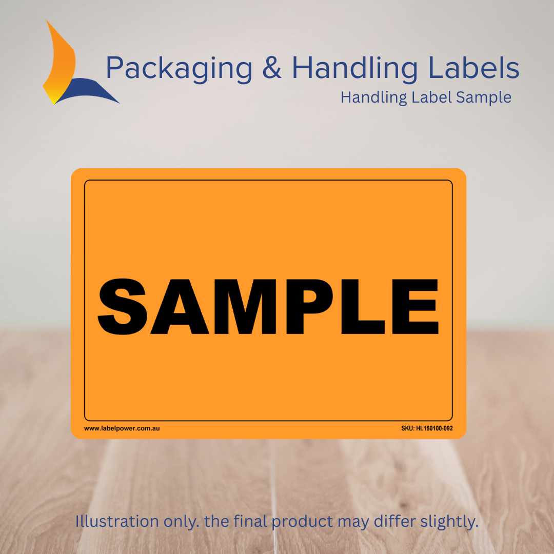 150mm x 100mm Sample Labels – 500 Per Roll (Multiple Colours)
