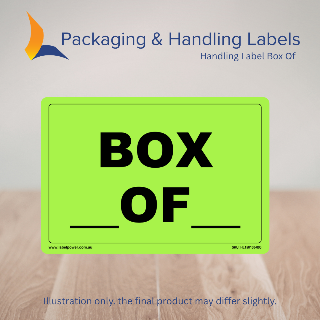 150mm x 100mm Box Of Labels – 500 Per Roll (Multiple Colours)