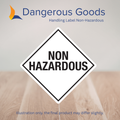 Handling Label Non-Hazardous