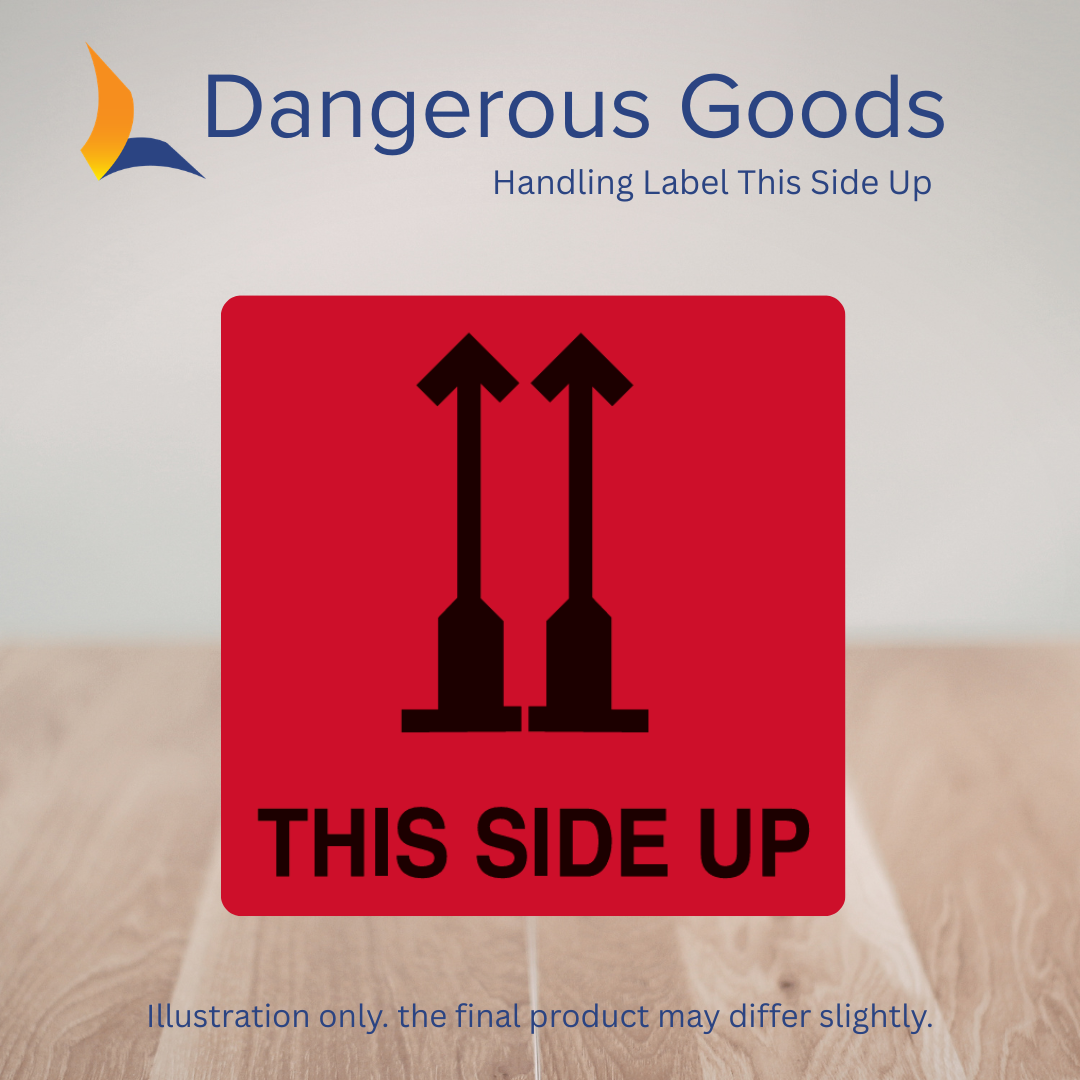 Handling Label This Side Up