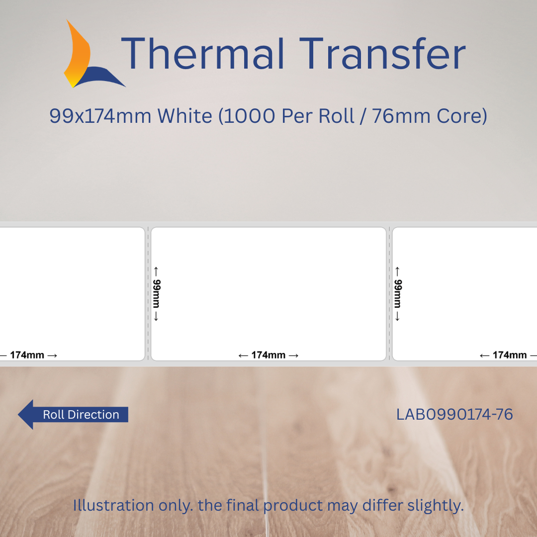 99x174 White Matt Perm TT + Perf- 76/1000R