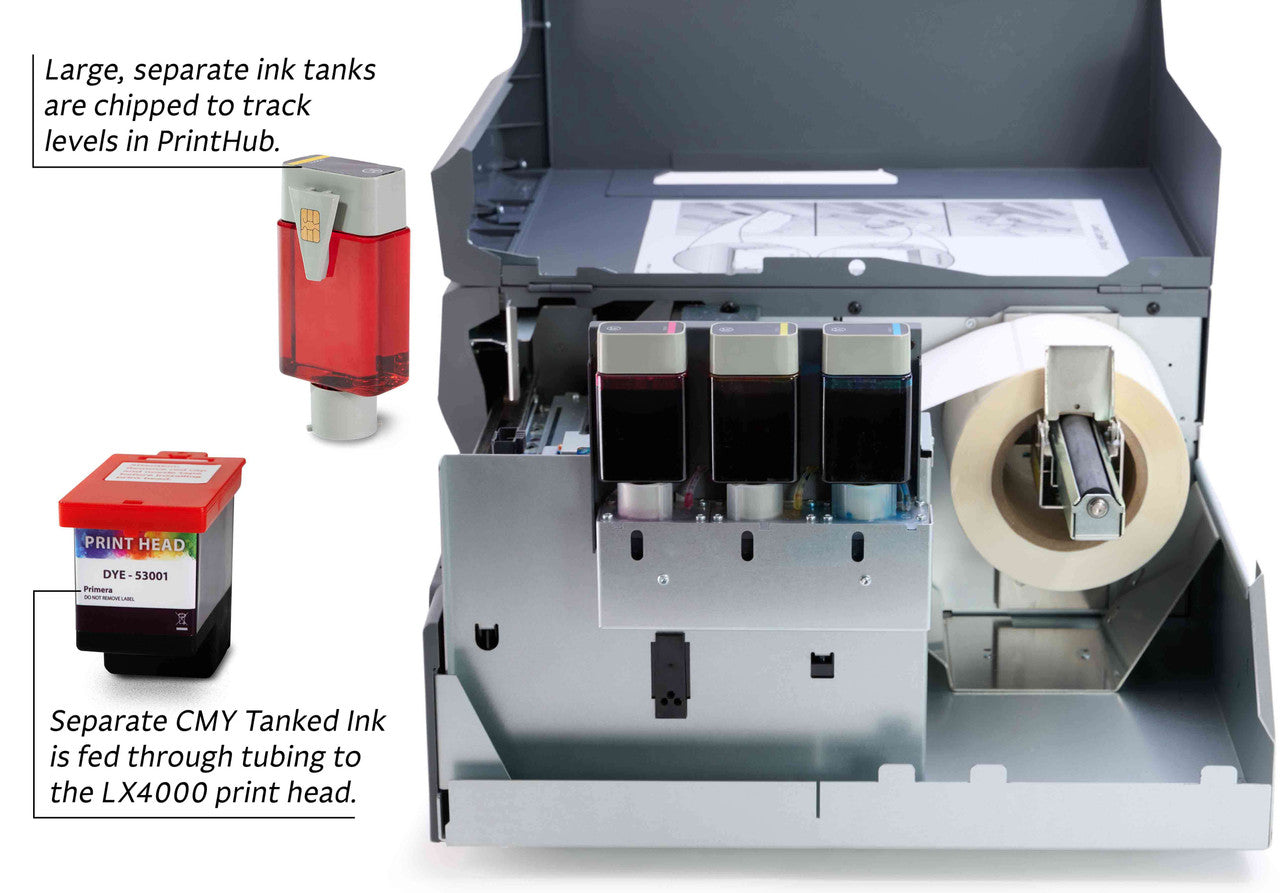 Primera LX4000 Dye-Based Colour Label Printer