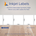 70x70mm Blank Inkjet Labels