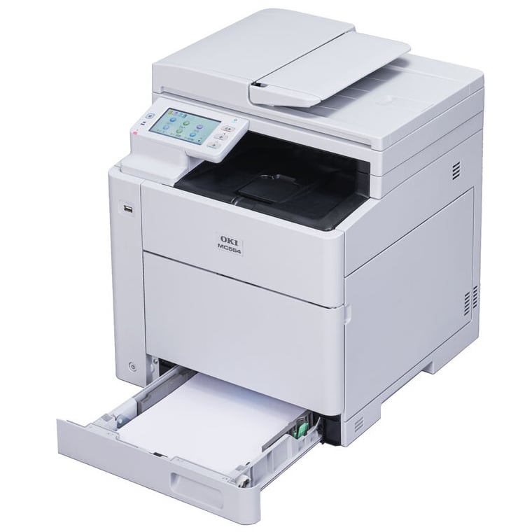 Oki MC554DNW - Colour A4 MFP Printer